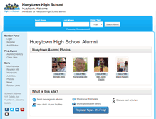 Tablet Screenshot of hueytownhighschool.org